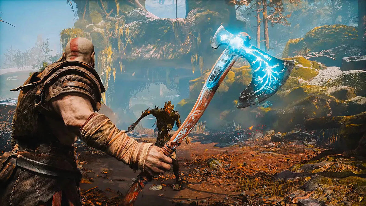 Kratos with his Axe