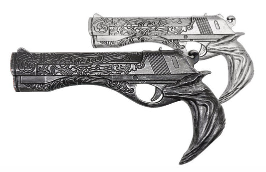 Ebony & Ivory Dual Pistols Replica