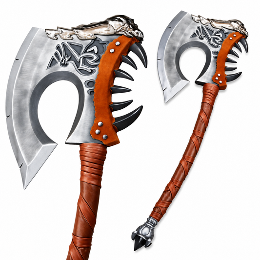 41" Gorehowl Axe Replica - World of Warcraft (Steel)
