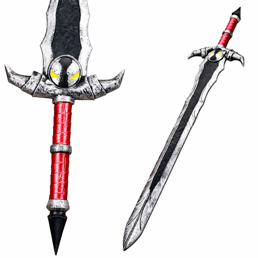 40" Hellspawn Long Sword Replica - Dark Fantasy Cosplay (Foam)