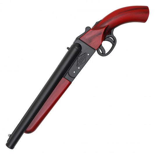 19 inch foam double barrel shotgun replica