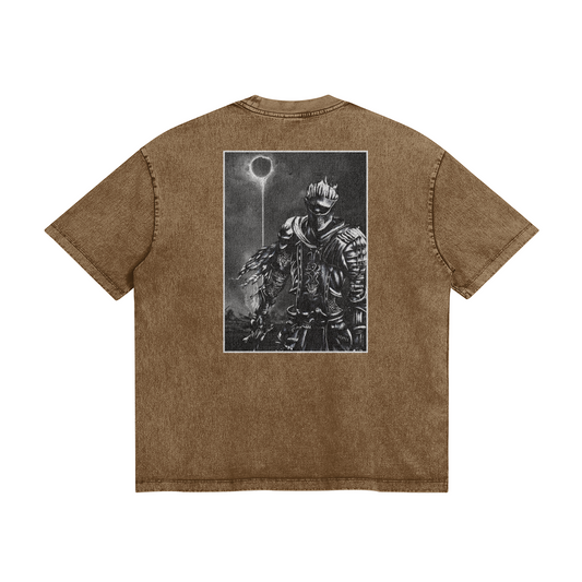 Soul of Cinder Stone Wash TfromShirt from Brown