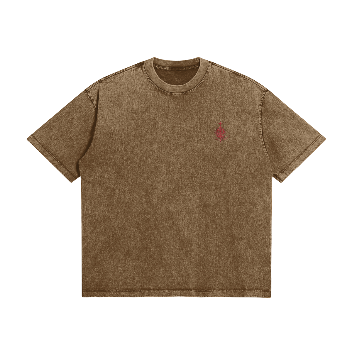 Brown Stone Wash Elden Ring T-shirt