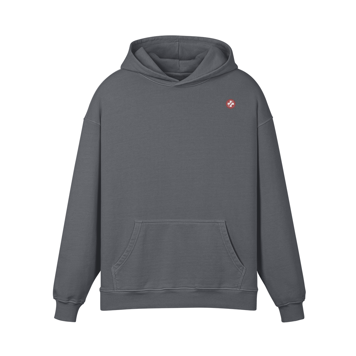 Grey Jugger- nog hoodie