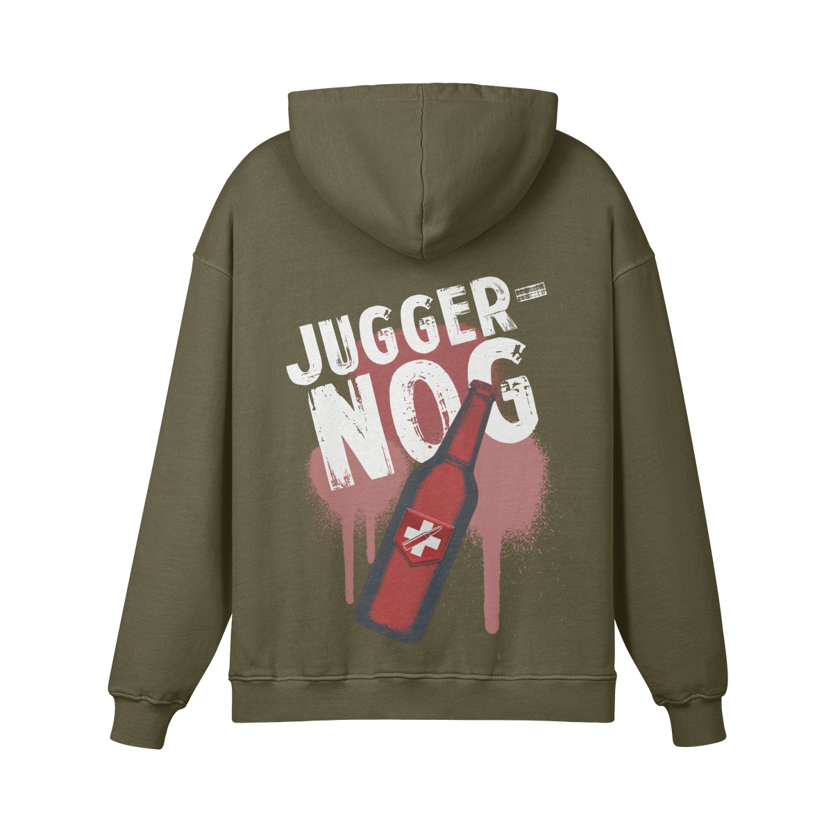 Green Jugger- nog hoodie
