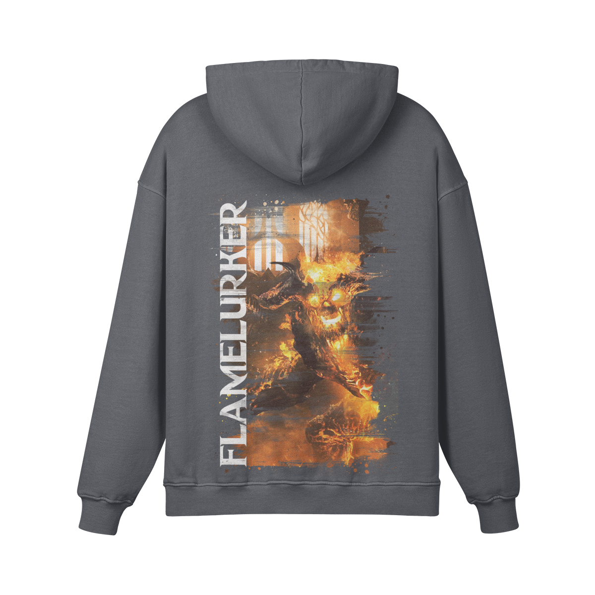 Flamelurker Stone Wash Hoodie - Demon's Souls