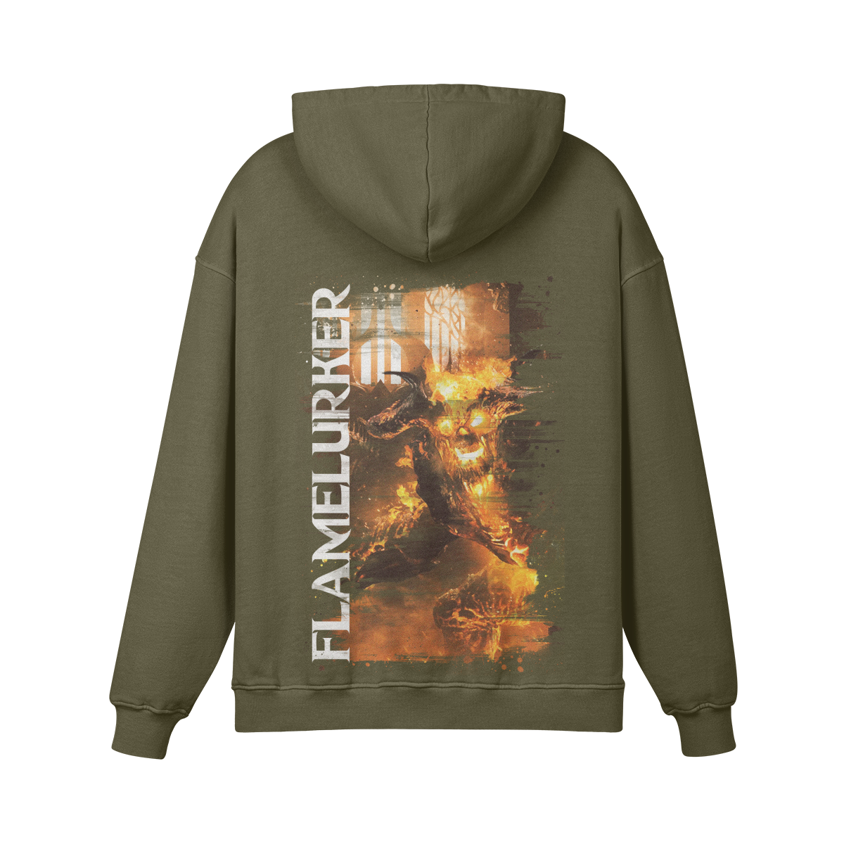 Flamelurker Stone Wash Hoodie - Demon's Souls
