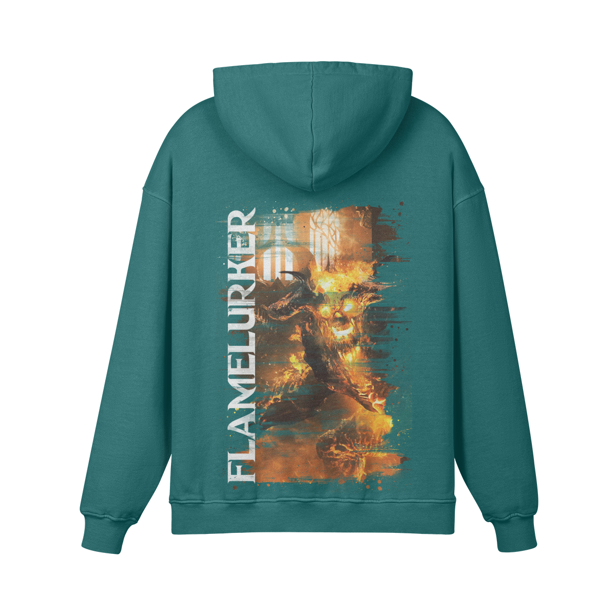 Flamelurker Stone Wash Hoodie - Demon's Souls