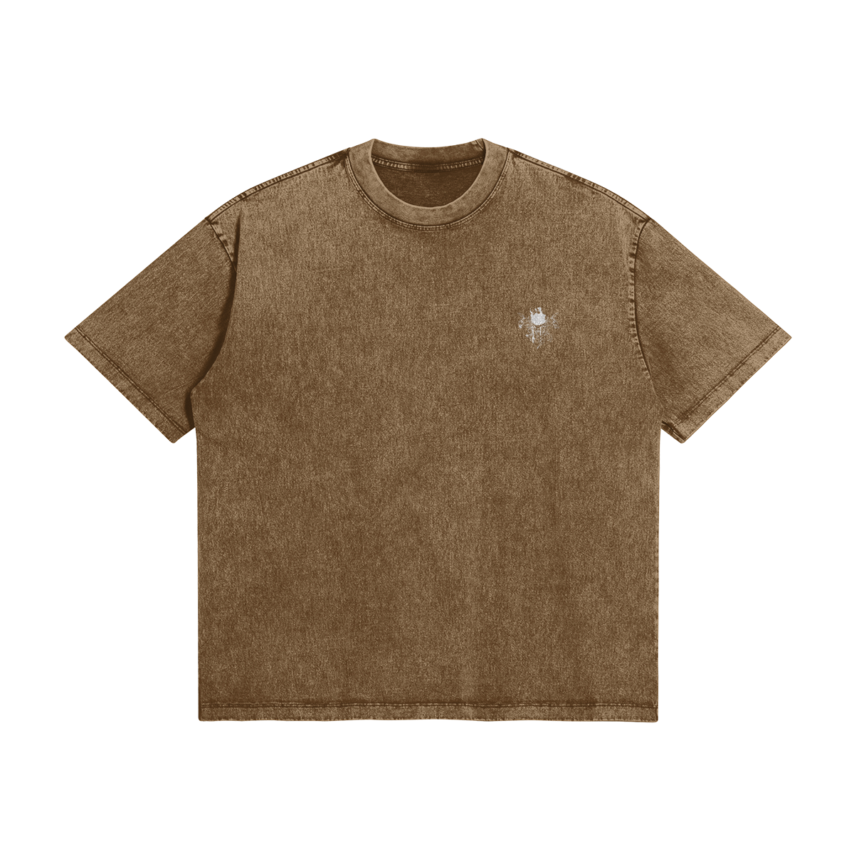 Flamelurker Brown Stonewash T-shirt