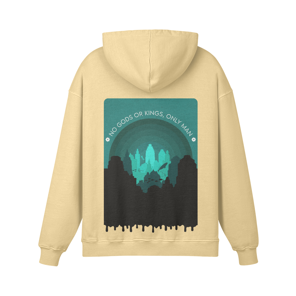 Rapture Underwater City hoodie khaki