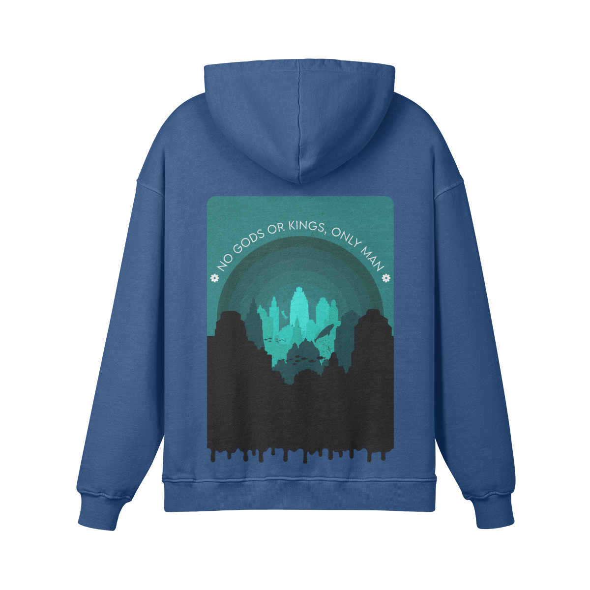Rapture Underwater City hoodie blue