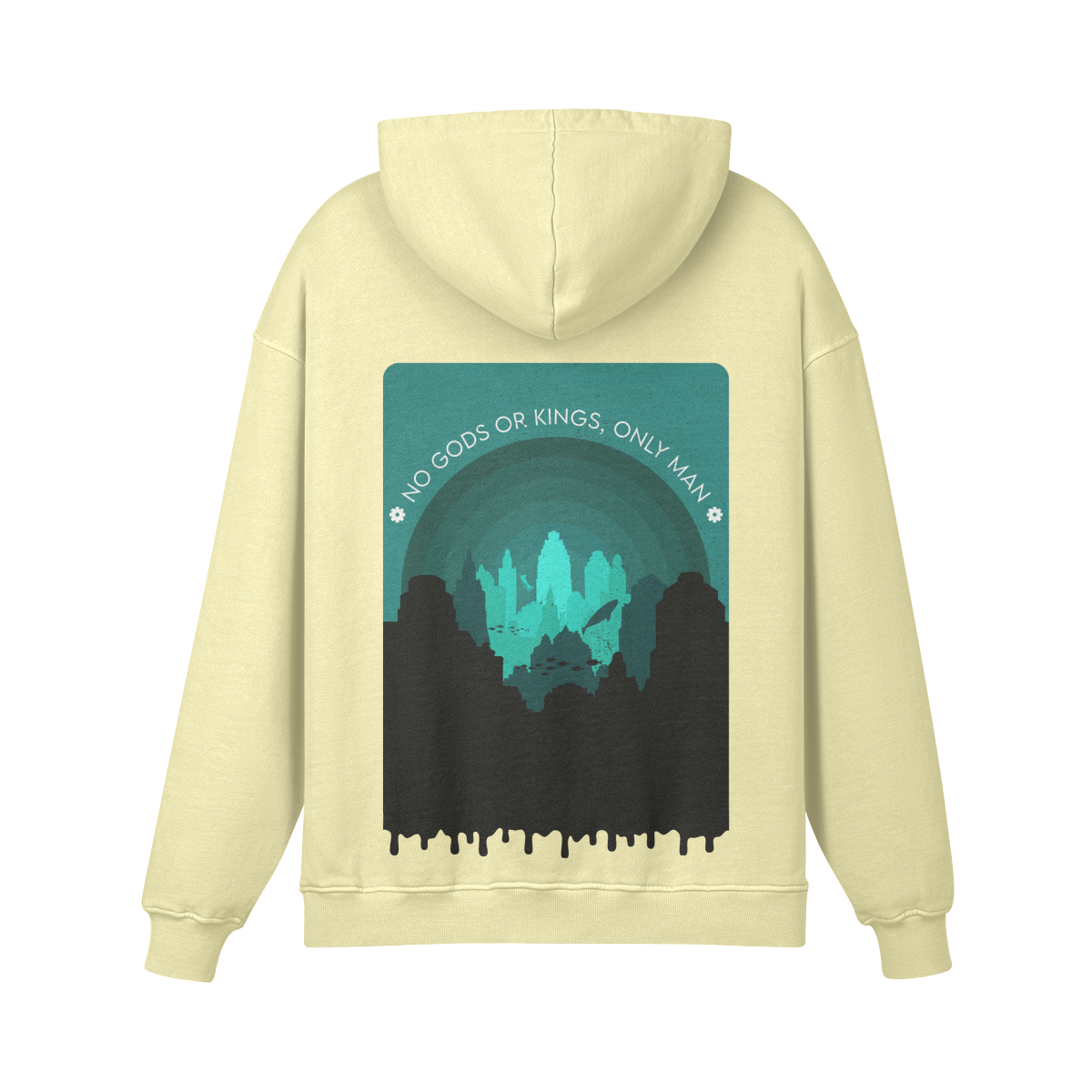 Rapture Underwater City hoodie off white