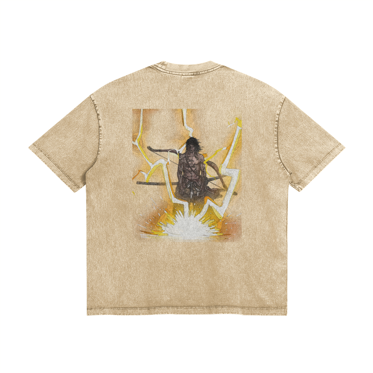 Off White Genichiro Stonewash T-shirt