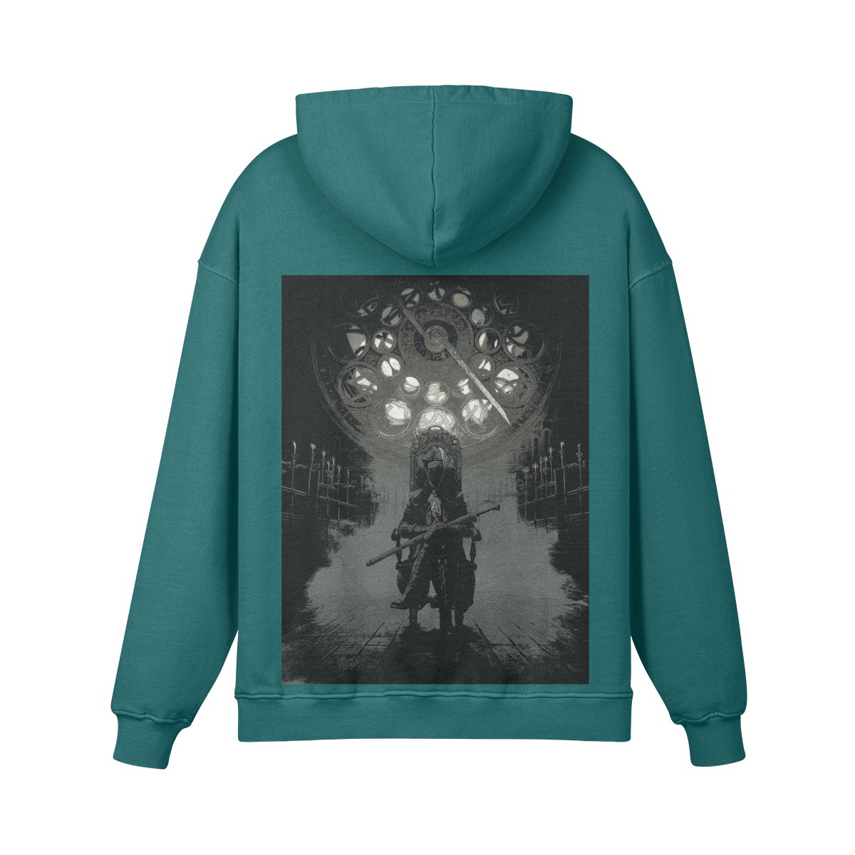 Turquoise Lady Maria sweatshirt