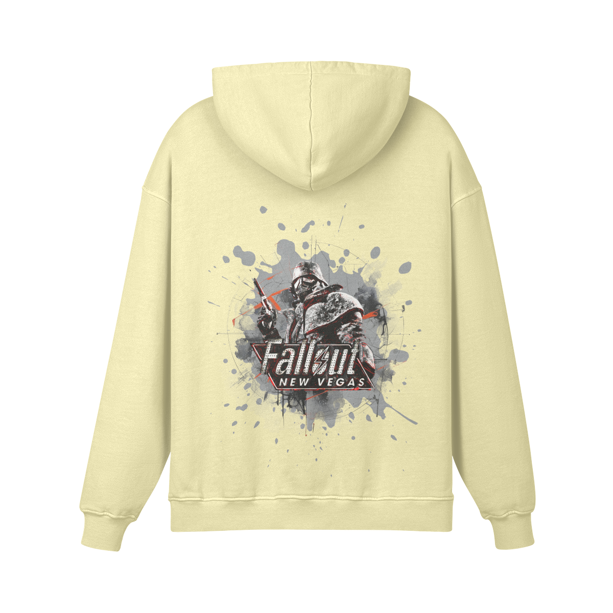 Off White Fallout Sweatshirt with Character on it