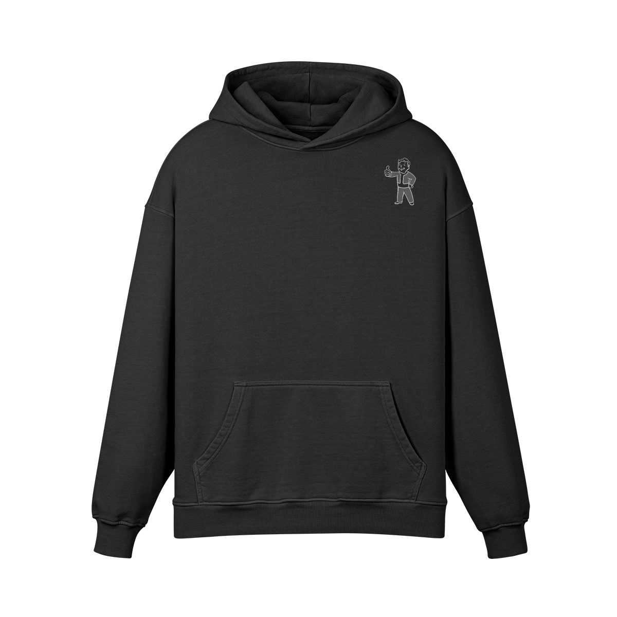 Off White Fallout Sweatshirt with Character on it