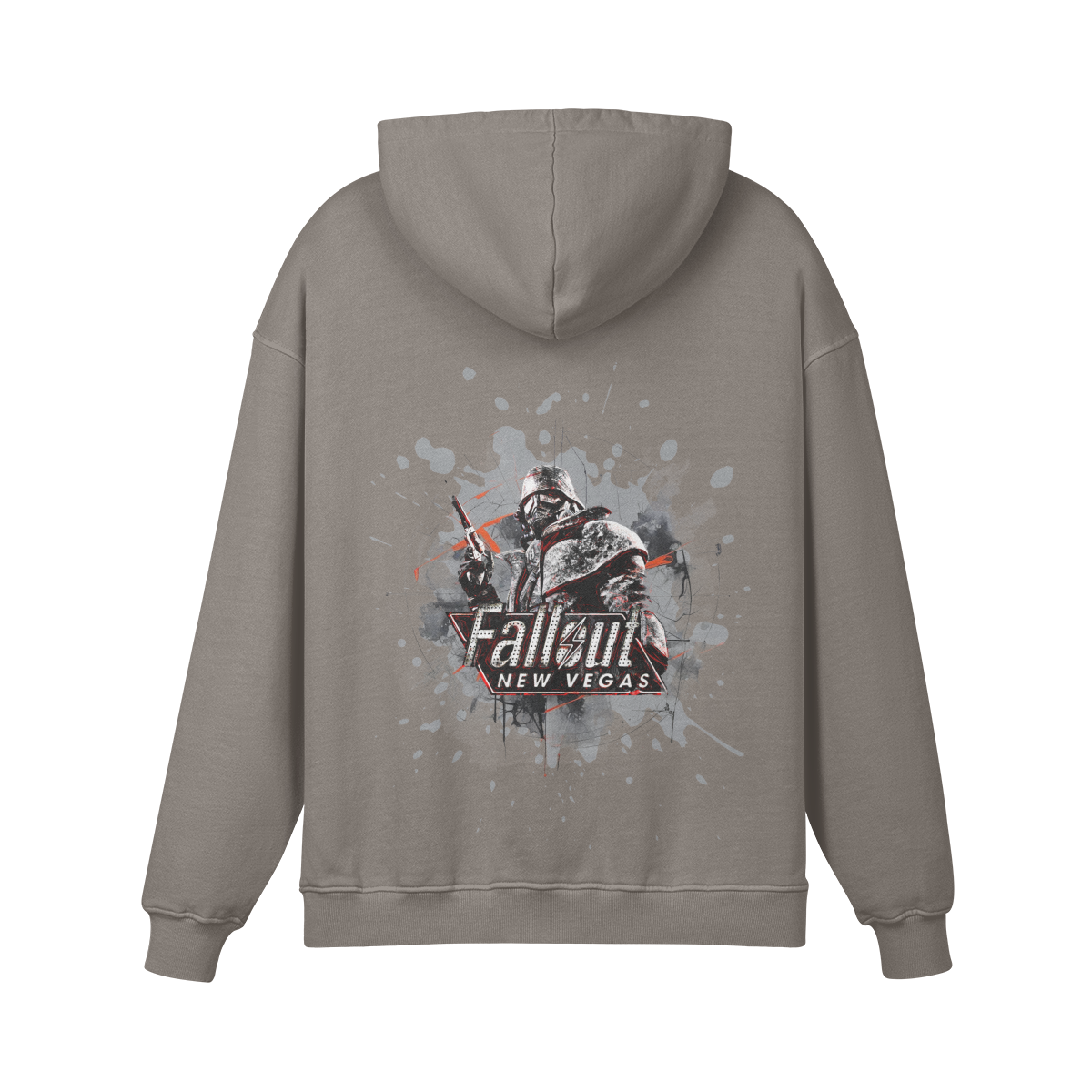 Light Grey Fallout Sweatshirt with Character on it