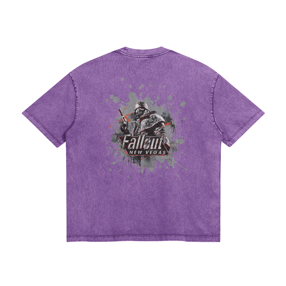 Fallout New Vegas Stone Wash T-Shirt - Fallout