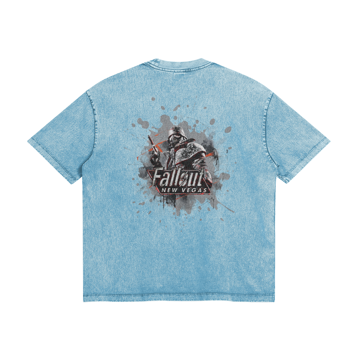 Fallout New Vegas Stone Wash T-Shirt - Fallout