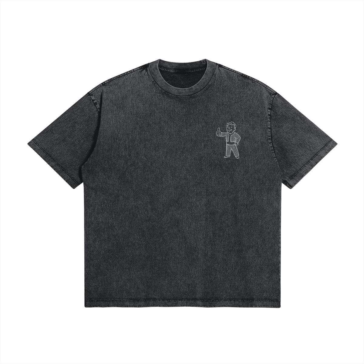 Fallout New Vegas Stone Wash T-Shirt - Fallout