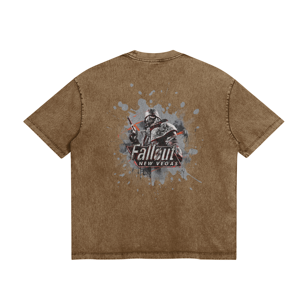 Fallout New Vegas Stone Wash T-Shirt - Fallout