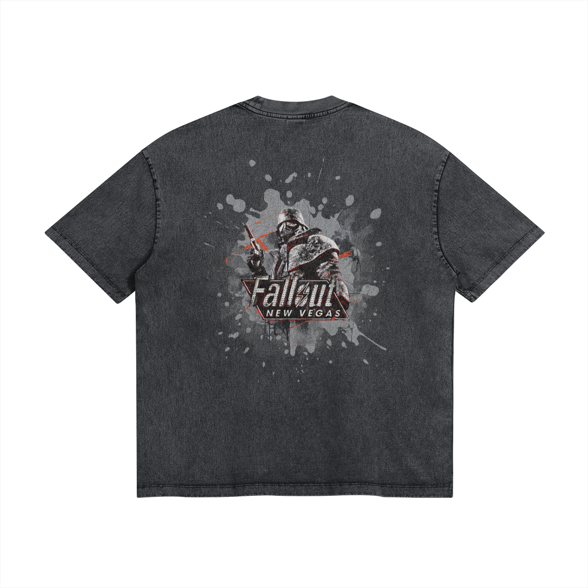 Fallout New Vegas Stone Wash T-Shirt - Fallout