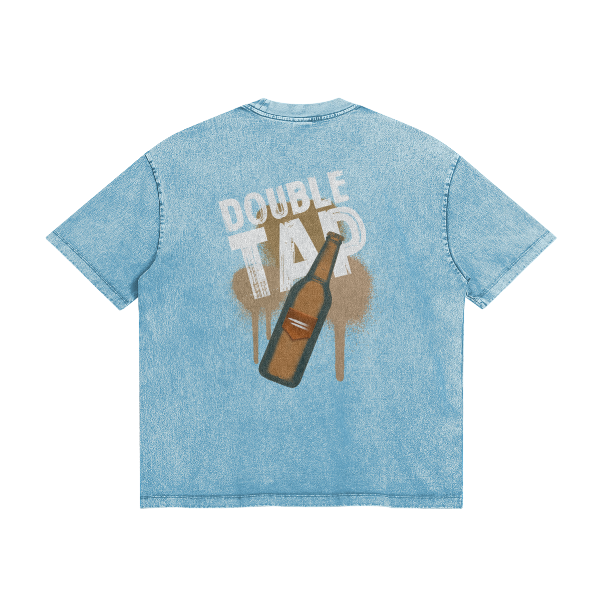 Double Tap Perk Stone Wash T-Shirt