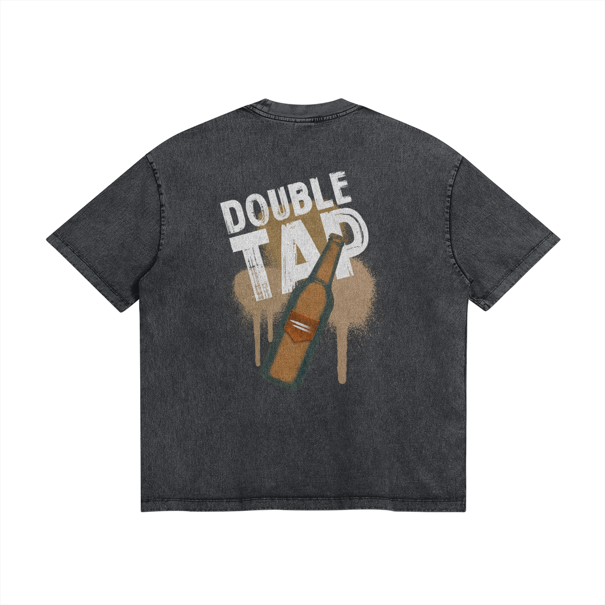 Double Tap Perk Stone Wash T-Shirt