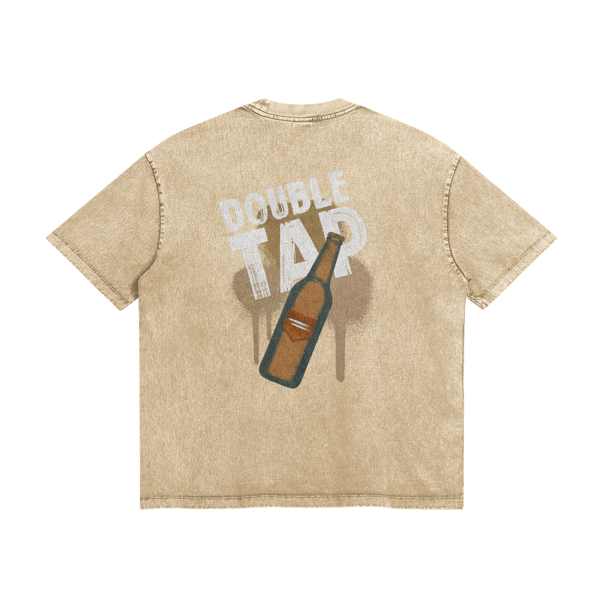 Double Tap Perk Stone Wash T-Shirt
