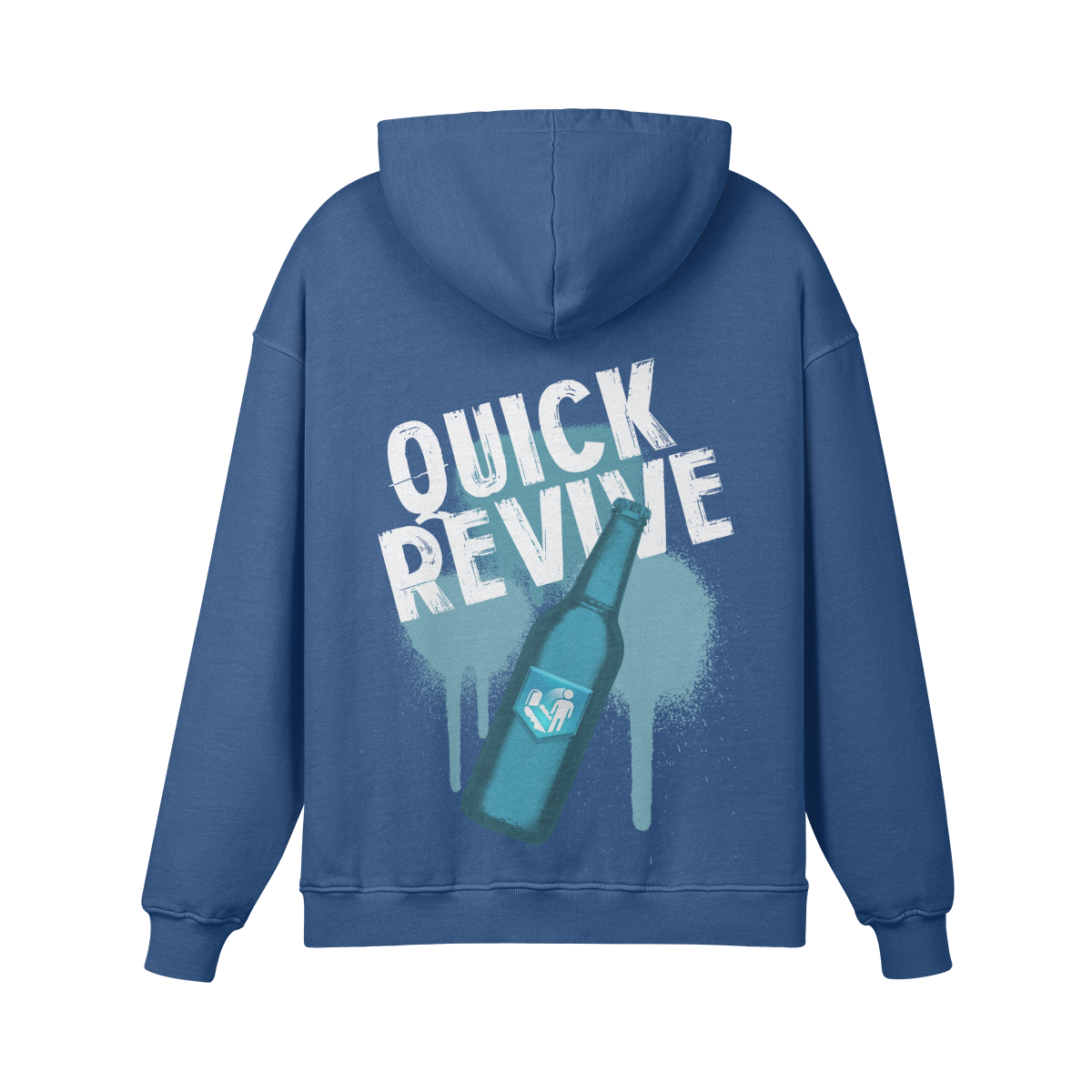 Blue quick revive hoodie