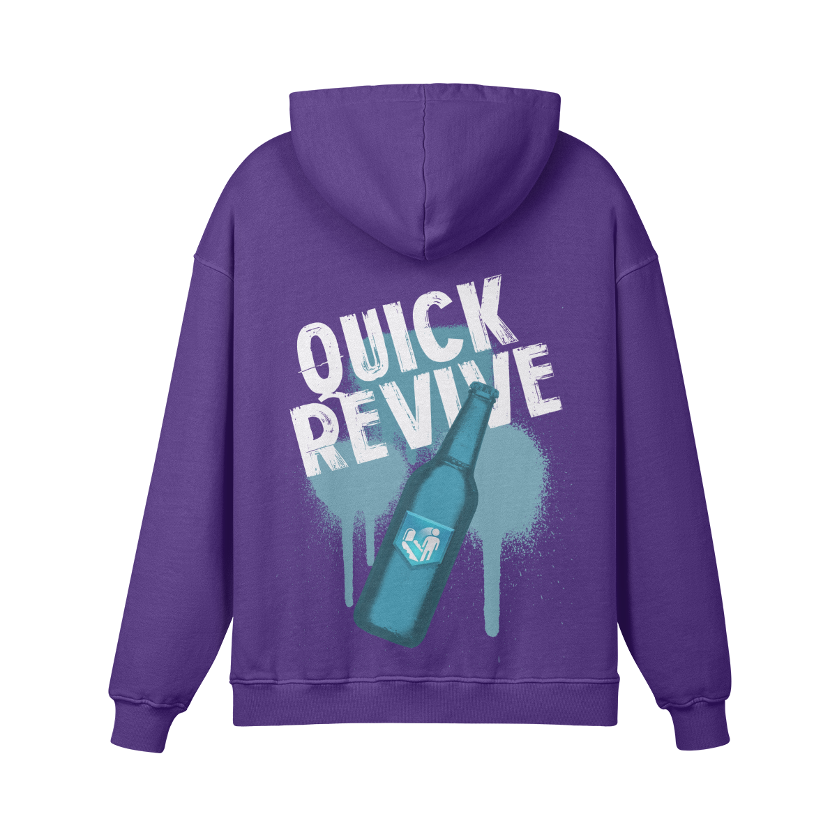 Purple quick revive hoodie