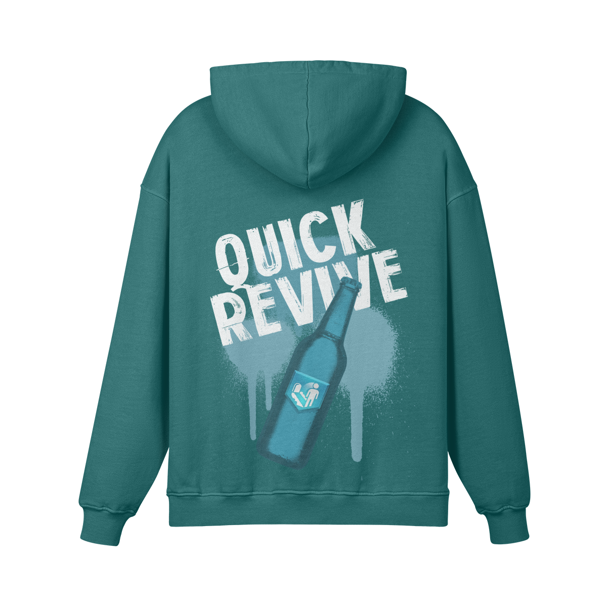 Turquoise quick revive hoodie