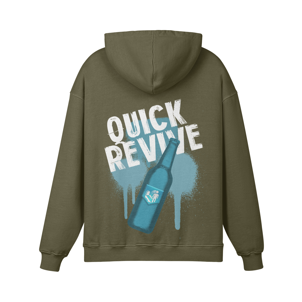 Green quick revive hoodie