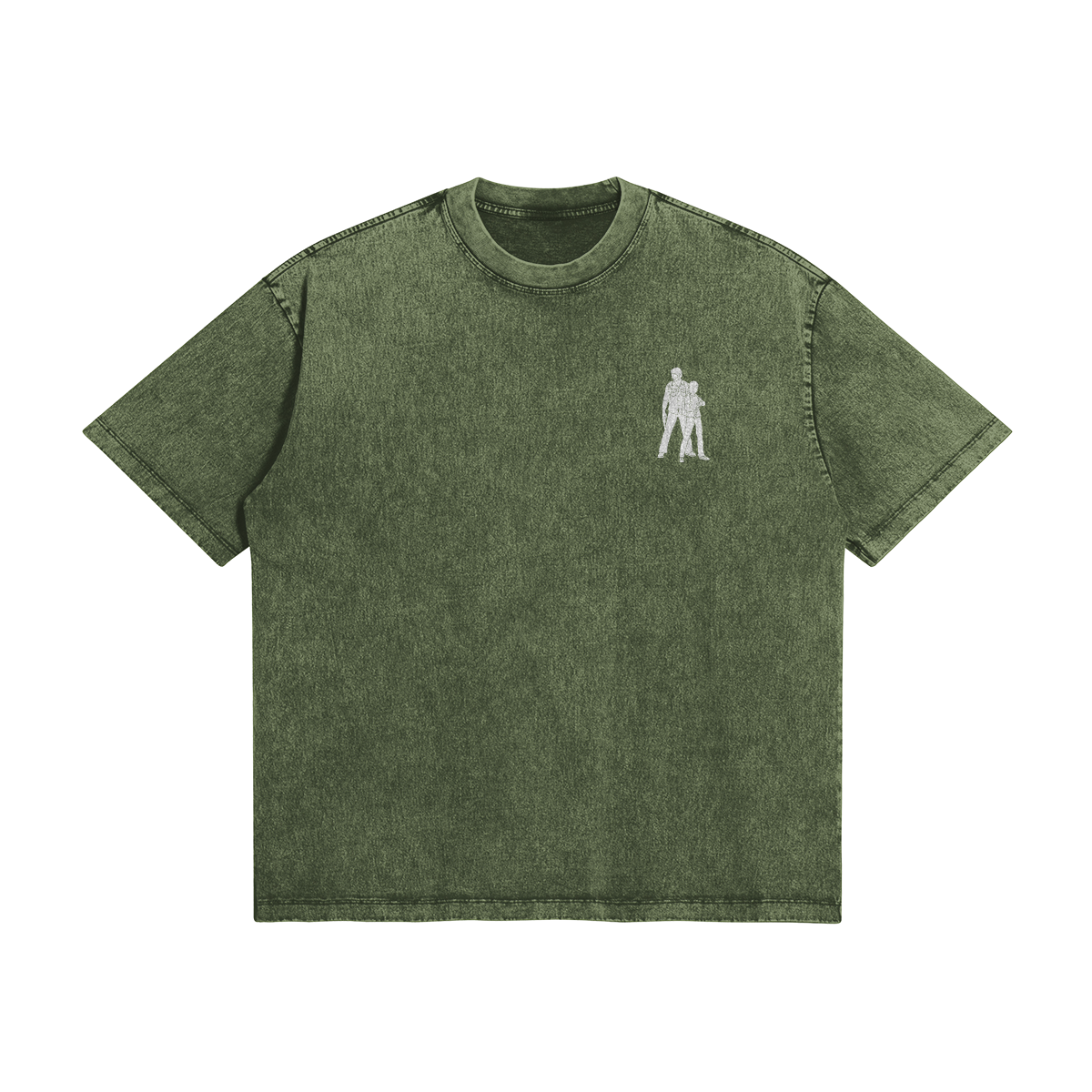 The Last of Us Minimalist T-Shirt Back Green