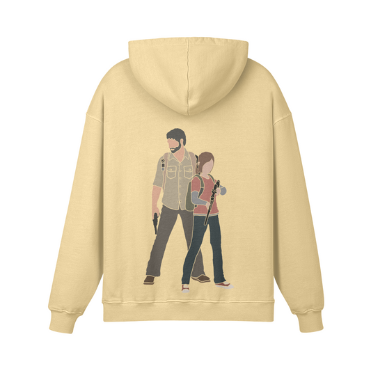 The Last of Us Hoodie Beige Back