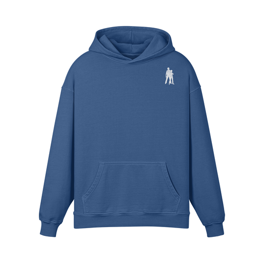 The Last of Us Hoodie Blue front