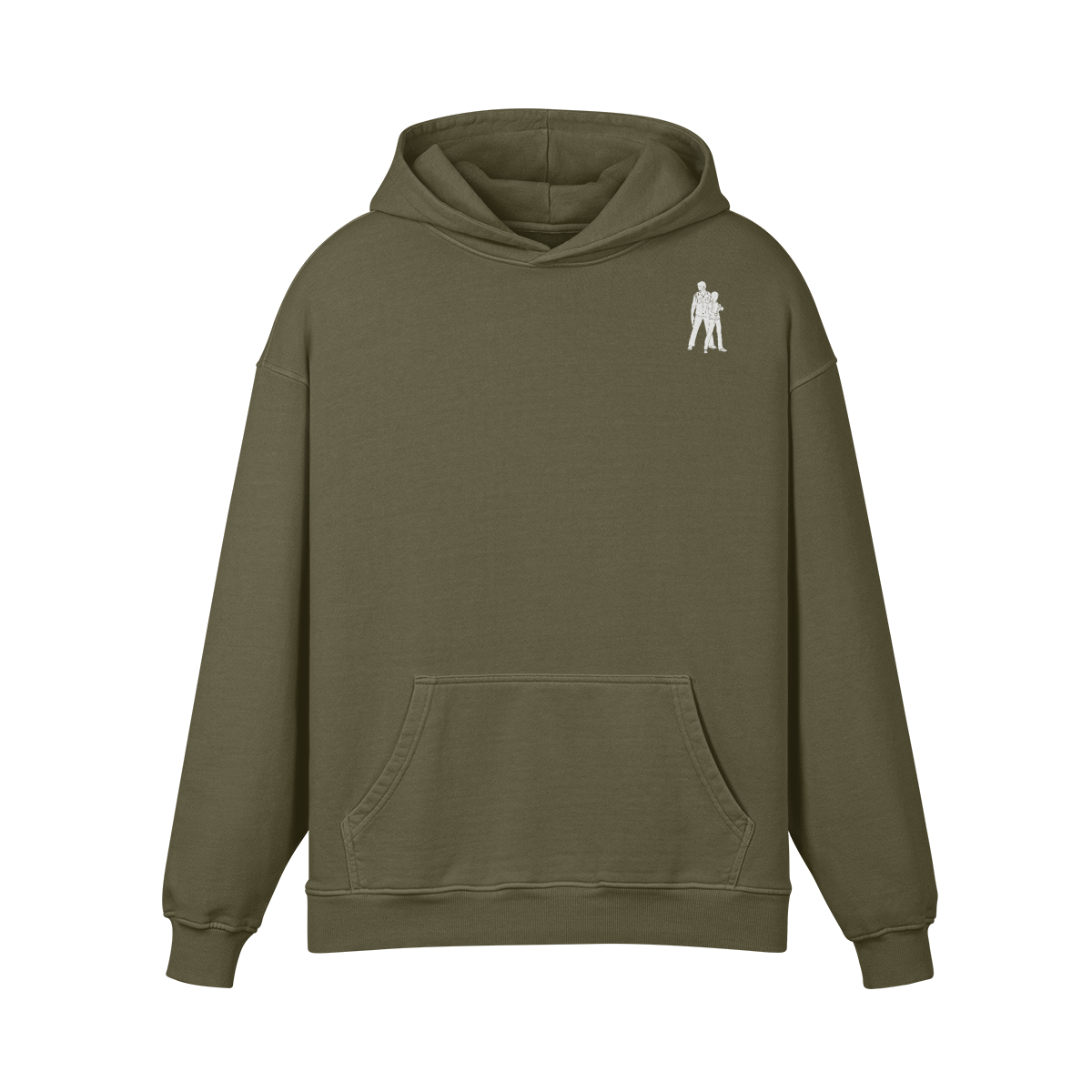 The Last of Us Hoodie Green front