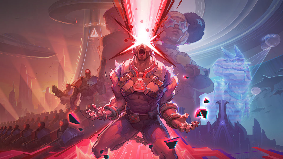 Cyclops with his lazerbeams
