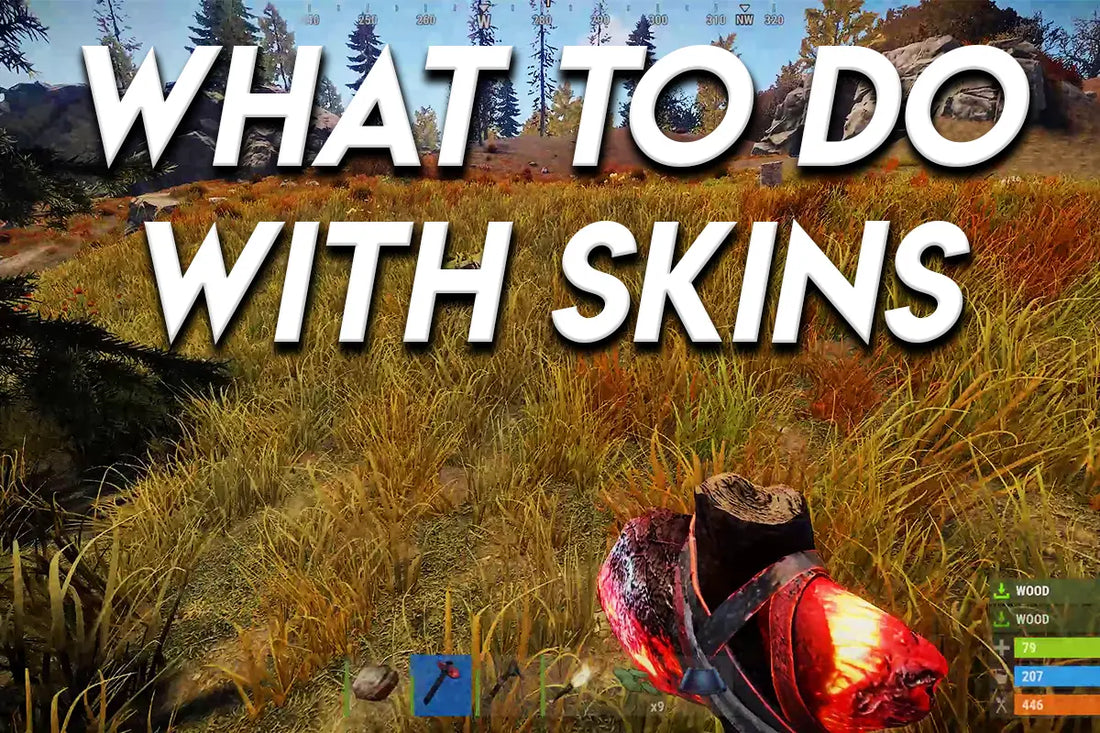 How to add skins in rust