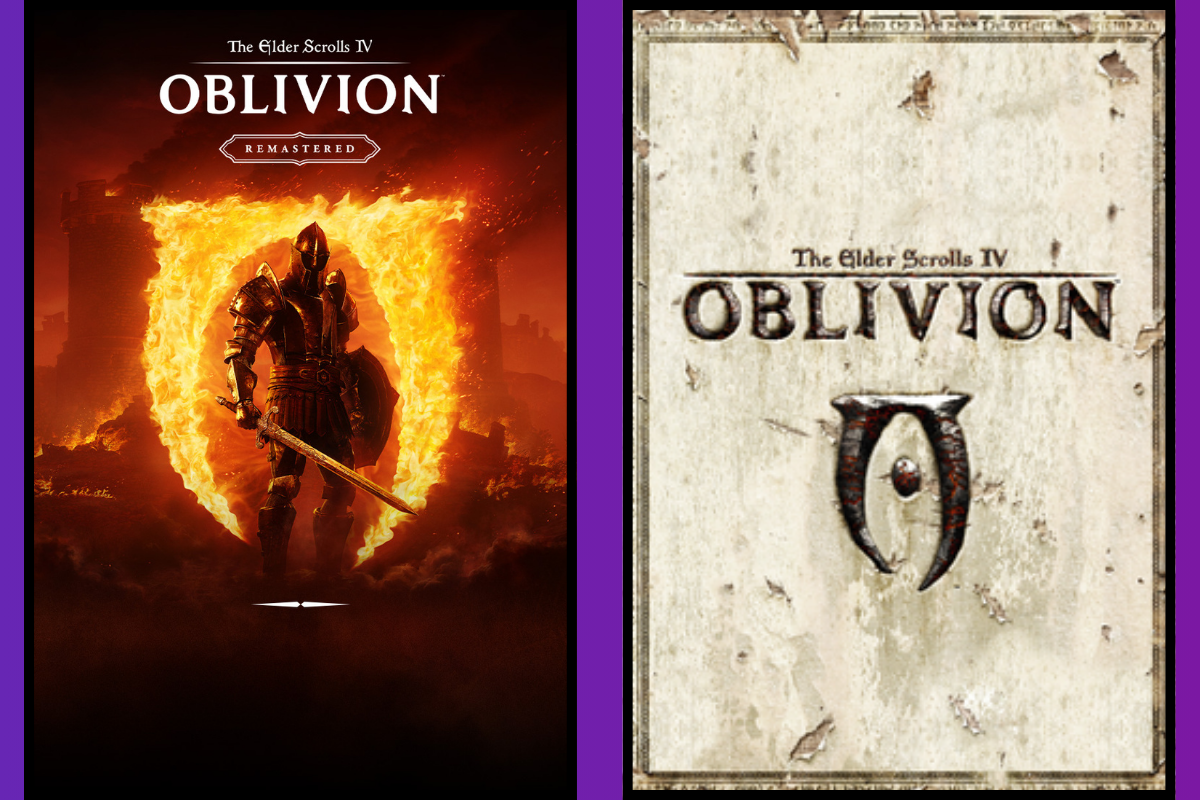Oblivion remake VS the Original 