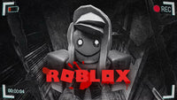 Roblox in a security camera 