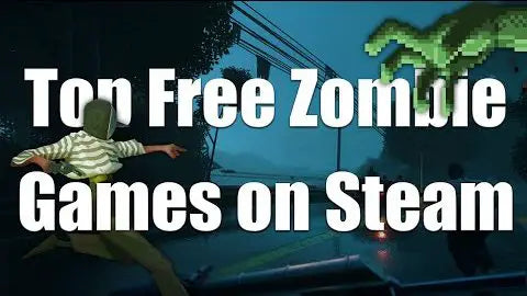 Top free zombie games on Steam with action-packed survival scenes.