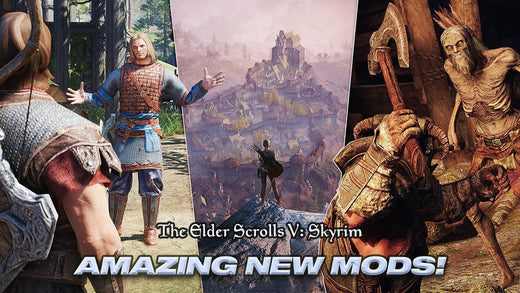 Three games representing new game mods 