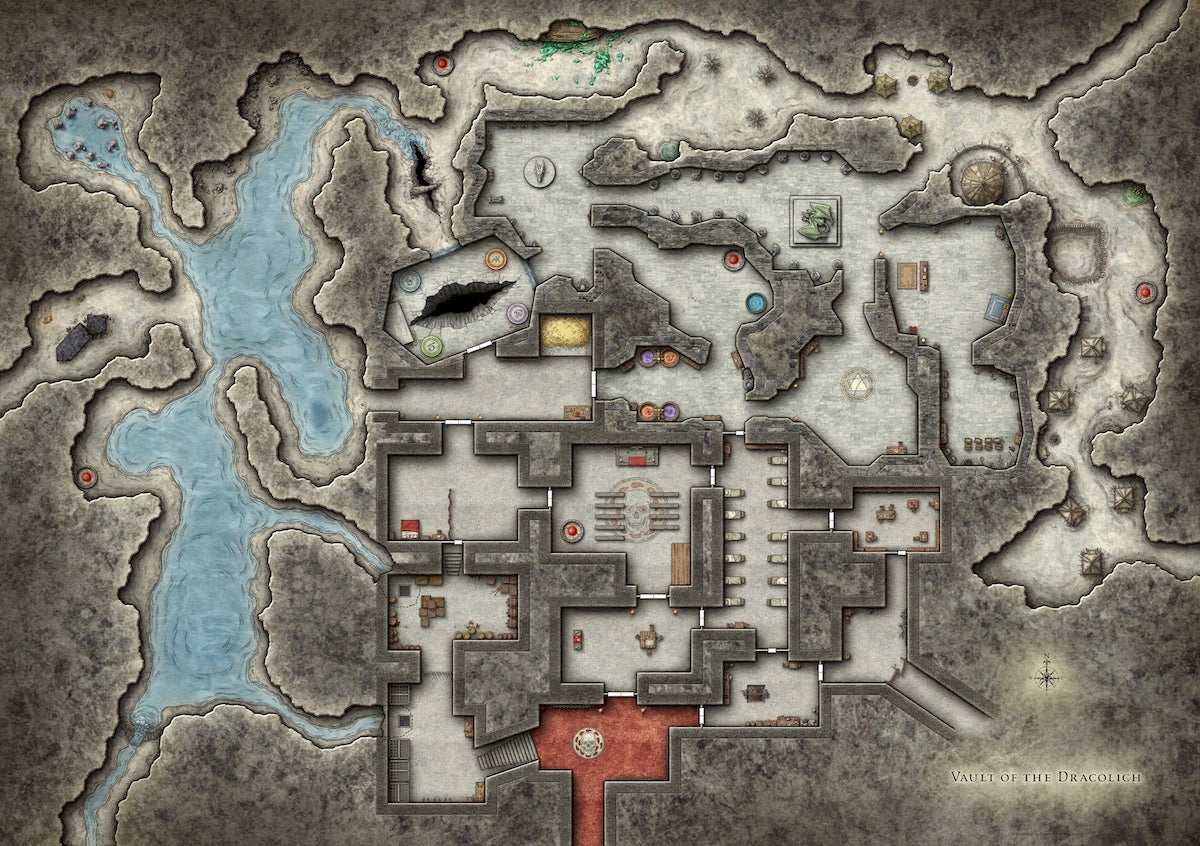 Bioshock Table D&D Dungeon Battle Maps: What Makes a Great Map? – Cubold Gaming