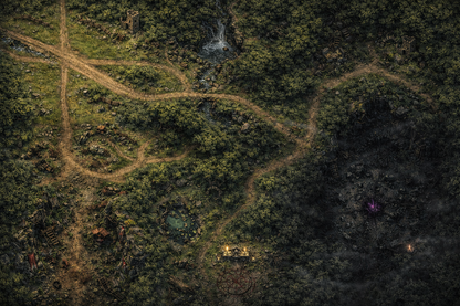 Dark Encounter Battle Maps Pack