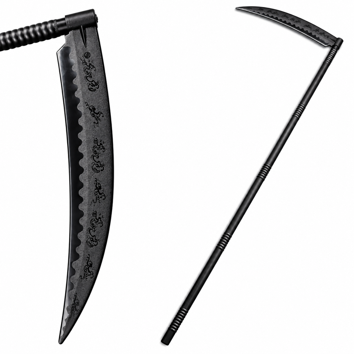 60" Grim Reaper Scythe Replica - Halloween Prop (Polypropylene)