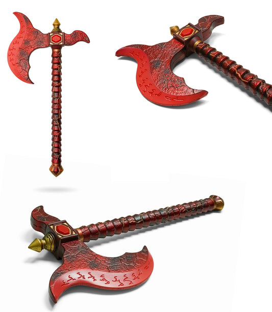 Red Blaze Axe Replica (High-Density Foam)