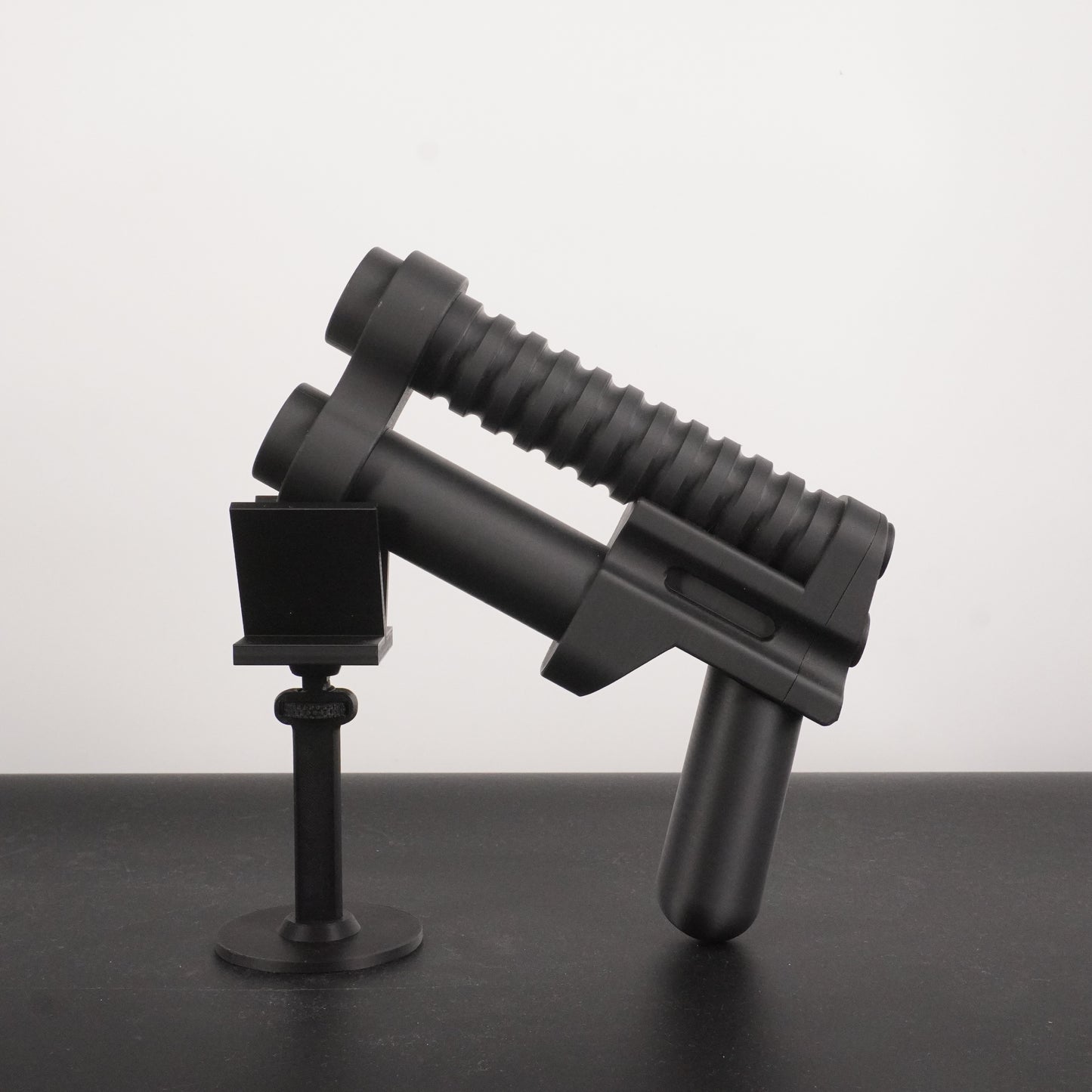 Brick Blaster Pistol | Two-Barrel Sci-Fi Replica (PLA)