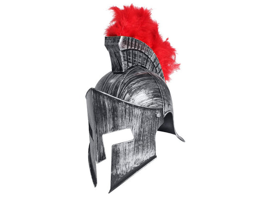 Spartan Helmet Replica | Antiqued Pewter Cosplay Helmet
