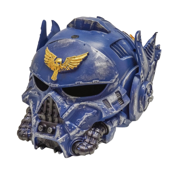 Space Marine Helmet – Warhammer 40K (High-Density Foam)